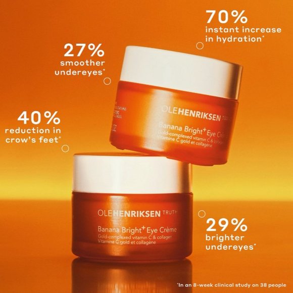 BNIB OLEHENRIKSEN Banana Bright Eye Crème - Picture 2 of 3